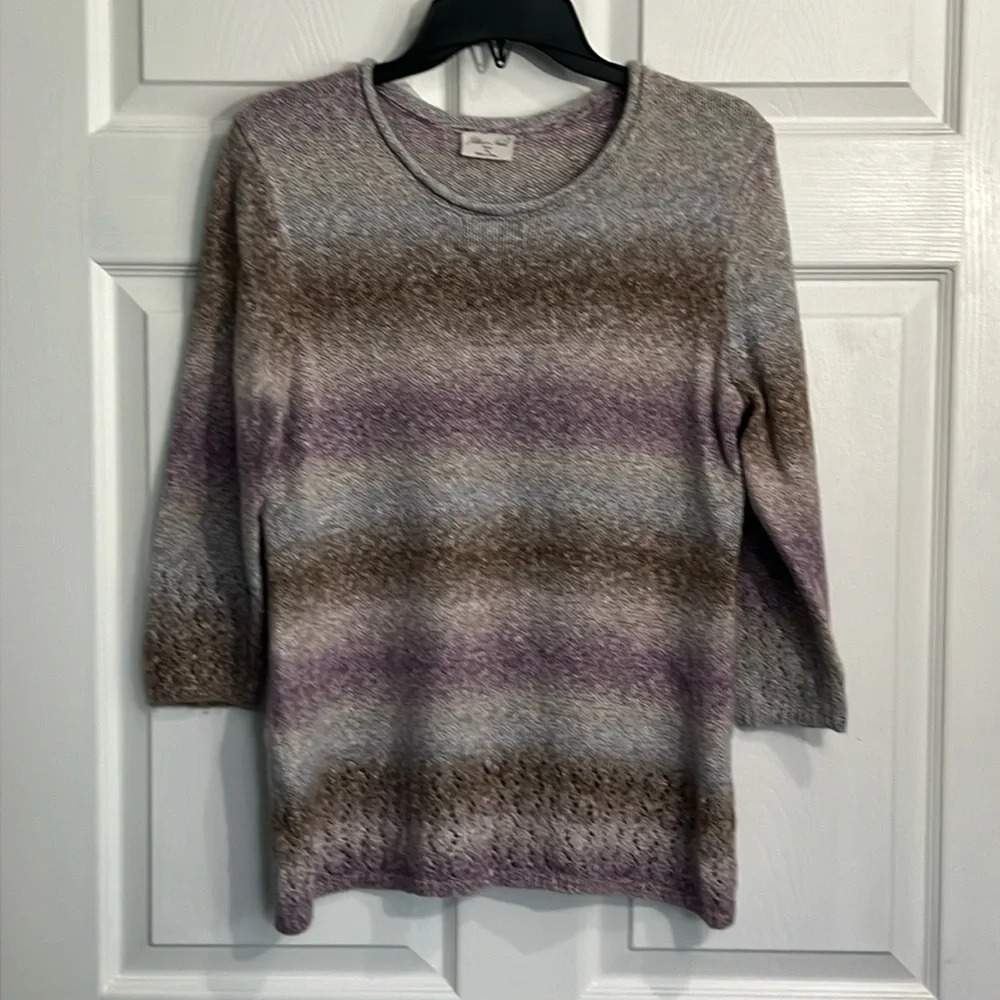 Jillian Nicole women’s sweater - multicolor- petite medium